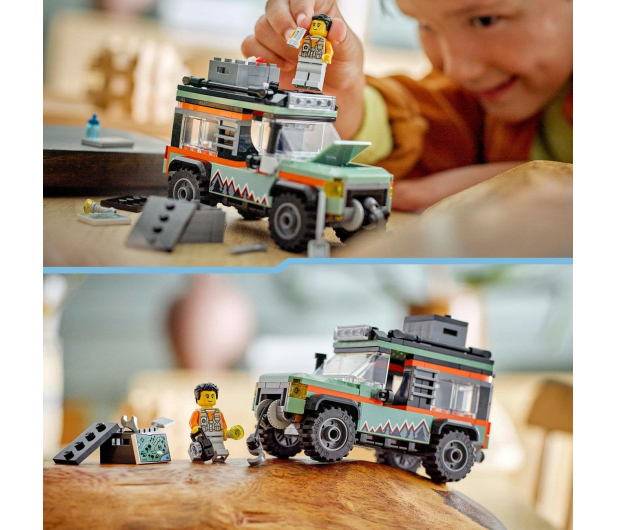 LEGO City 60447 Górska ciężarówka terenowa 4x4 - 1284111 - zdjęcie 5